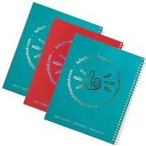Left-Handed Only From Lefty&#39;S Wide Ruled Notebook With Logo Cover, Set O... - £37.87 GBP