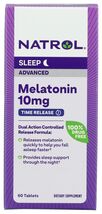 6/30/27 Natrol Advanced Sleep Melatonin 10Mg, 60 Ct - $9.89