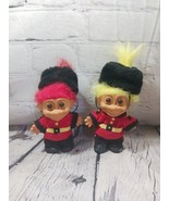 Vtg British Troll Doll Palace Guard 5&quot;International Around the World Lot... - £11.60 GBP