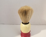 Red and Cream Shaving Brush  - $15.00