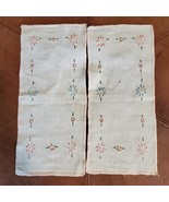 Vintage Doily SET Handmade Embroidery Crochet 13x6 Inch - €12,01 EUR