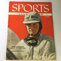 VTG Sports Illustrated Magazine May 25 1956 Racer Bob Sweikert, Newsstand - £30.46 GBP