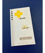 McDonald&#39;s management employee benefits VTG booklet - $29.65