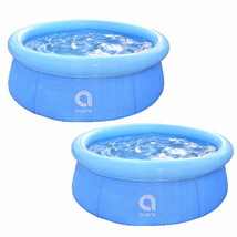 5.5-Ft Prompt Set Inflatable Above Ground Kid Swimming Pool (2 Pack) - $72.19