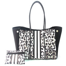 Neoprene Tote Beach Bag Women Casual ToteBags Fashion Waterproof Large Handbag F - £56.64 GBP