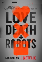 Love, Death &amp; Robots Poster Animated Netflix TV Series Art Print 24x36&quot; 27x40&quot; - £9.54 GBP+