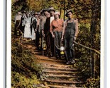 Rustic Path to Onyx Cave Kentucky KY UNP WB  Postcard G18 - $3.91