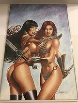 2019 Dynamite Vampirella Red Sonja #1 NYCC Mark Sparacio Virgin Variant - $29.95