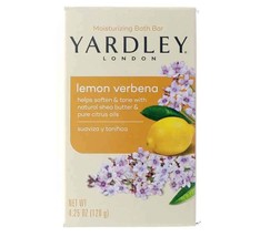 Yardley London Lemon Verbena with Shea Butter &amp; Pure Citrus Oil Moisturizing Bar - £32.76 GBP