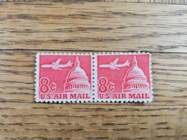 US Stamp US Air Mail 8c Lot of 2 - $1.89
