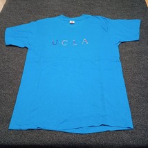 Vintage Ucla College Single Stitch 90s Y2K Blue T Shirt Tee Adult Xl Usa Made - £21.76 GBP