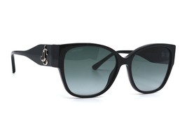 New Jimmy Choo SHAY/S Dxf Glitter Black Grey Authentic Sunglasses - £139.74 GBP