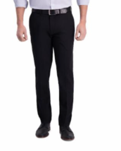 Haggar Men&#39;s Iron Free Premium Khaki Straight Fit Flat Front Pant 30W x ... - $24.70