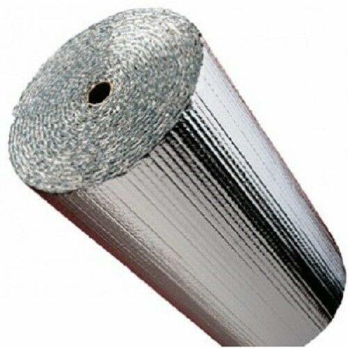 NASATECH 24&quot; x 10&#39; Single Bubble Reflective Foil Insulation Vapor Barrier - $14.44