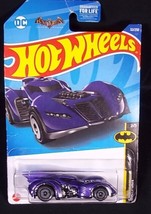 Hot Wheels Batman Arkham Asylum purple Batmobile 2/5 NEW - £4.47 GBP