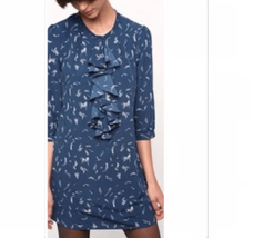 Urban Outfitters UO Silence + Noise Blue Ruffle Shift Dress XS - $24.48