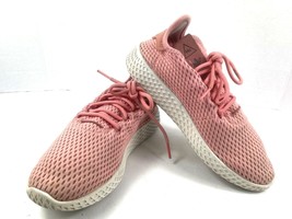 Adidas Sneakers Big Kids Girls 5 M Pharrell Williams Tennis HU Shoes Pin... - $27.54