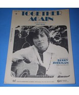 Bobby Sherman Sheet Music Vintage 1972 Together Again* - $34.28 CAD