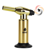 1x Torch Newport Zero Jumbo Series Gold 10&quot; Butane Torch | Adjustable Flame - $70.78 CAD