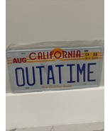 Back to the Future | Delorean | OUTATIME | STAMPED Replica Prop License ... - $47.85 CAD