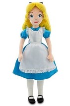 Disney Store Alice in Wonderland Alice 18&quot; Plush Doll - £35.83 GBP
