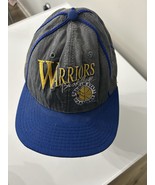 NBA WARRIORS GOLDEN STATE CAP HAT USED GRAY BLUE T - $38.61