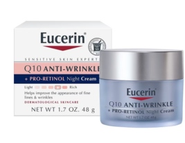 Eucerin Q10 Anti-Wrinkle Night Cream + Pro-Retinol 1.7oz - $43.99