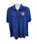 Nike Golf Dri Fit Polo Shirt Chicago Cubs XL MLB Genuine Merchandise - £14.53 GBP