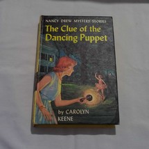 Nancy Drew #39 The Clue of The Dancing Puppet 1962 Hardcover Carolyn Keene - £11.67 GBP