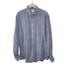 Brooks Brothers | Burgundy Navy Green Plaid Button Down Shirt, mens size XL - $29.03