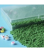 Leiman Glass Seed Beads Craft Activity 4mm Small Bracelets Rings Necklac... - $6.41 CAD