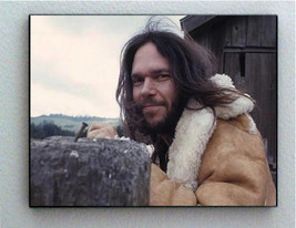 Rare Framed 1972 Neil Young Vintage Photo. Jumbo Giclée Print - £15.02 GBP