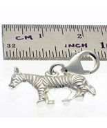 Sterling 925 Solid Silver British Clip On Charm Zebra by Welded Bliss - £14.65 GBP