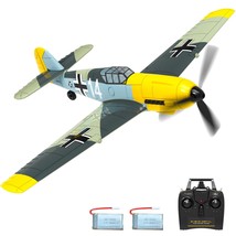Rc Plane 4Ch Rc Airplane Bf-109 Ready To Fly With Upgraded Canopy, Xpilo... - $172.99