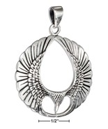 Pendant Sterling Silver Round Phoenix Pendant - $60.99+