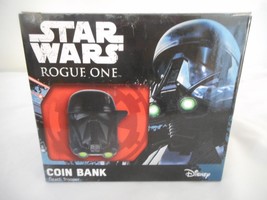 NIB Disney 2016 Star Wars Rogue One Death Trooper Helmet Coin Bank - $12.00