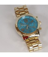 Valletta Watch FMDCT525A Gold Tone Quartz Analog  1.75&quot; Diameter NOT tested - $13.58 CAD