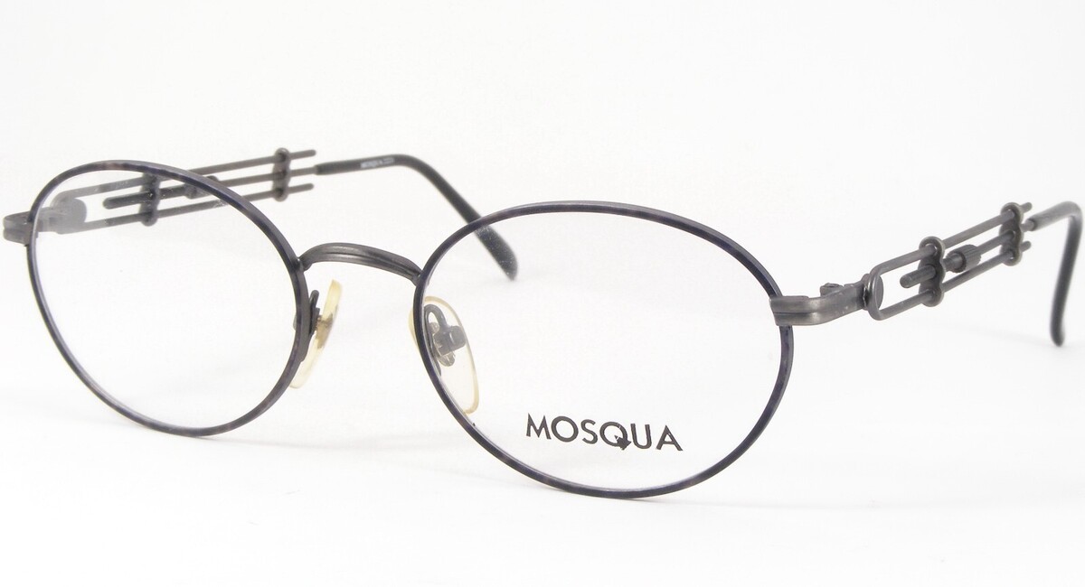 MOSQUA 2221 Dunkelgrau/Demi Lila Einzigartig Selten Brille 51-19-140mm (... - $56.28