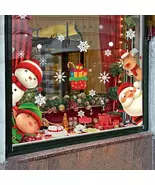 82PCS Christmas Snowflake Window Clings Stickers for Glass - $22.31 CAD