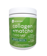 Collagen Peptides 7000Mg + Japanese Matcha Drink Mix 8 oz 360 Nutrition - £23.42 GBP