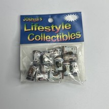 Joshua&#39;s Lifestyle Collectibles Assorted Food Cans Dollhouse Miniature P... - $75.86 MXN