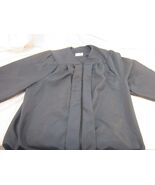 JOSTES BLACK COSPLAY HALLOWEEN GRADUATION GOWN JUDGE ANGEL COSTUME 5&#39;10-6&#39; - $32.94 CAD