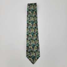 Jerry Garcia Oak Tree Limited edition Silk Tie Collection 40 Green &amp; Gray - £15.79 GBP