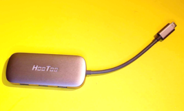 HOOTOO HT-UC007 4K USB C HDMI ETHERNET ADAPTER HUB PORT 100W LAPTOP PC A... - $34.25