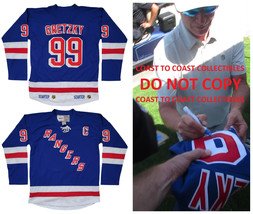 Wayne Gretzky signed New York Rangers Hockey Jersey exact proof COA autographed - £1,031.95 GBP