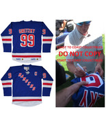 Wayne Gretzky signed New York Rangers Hockey Jersey exact proof COA auto... - £1,012.75 GBP