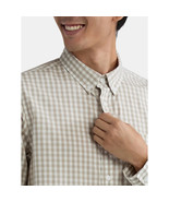 George Men&#39;s size 3XL Button Down Poplin Shirt Long Sleeves Gingham Prin... - $17.64 CAD