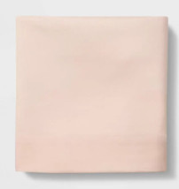 Pillowfort Twin Solid Microfiber Flat Sheet Separates in Just Peachy NEW - $14.84