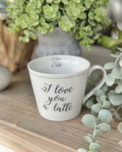 I Love you a Latte Porcelain Mug - $407.09 MXN