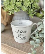 I Love you a Latte Porcelain Mug - $30.78 CAD